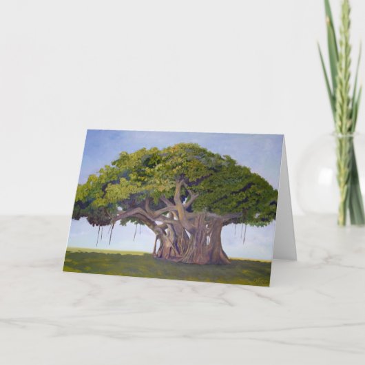 Banyan van MacArthur - Kaart met Verhaal van (Voorkant)