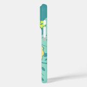 Banzai Beach Hawaiian Hibiscus Jade Green Case-Mate iPhone Case (Achterkant / Links)