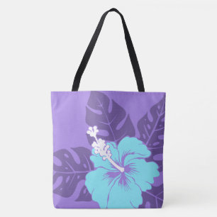 Banzai Beach Hawaiian Hibiscus Reversible BeachBag Draagtas