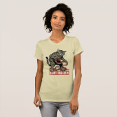 Banzai Kat Fight Fascism T-shirt (Voorkant volledig)