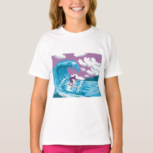 Banzai-pijpleiding bij Ehukai Beach Park Hawaii WP T-shirt