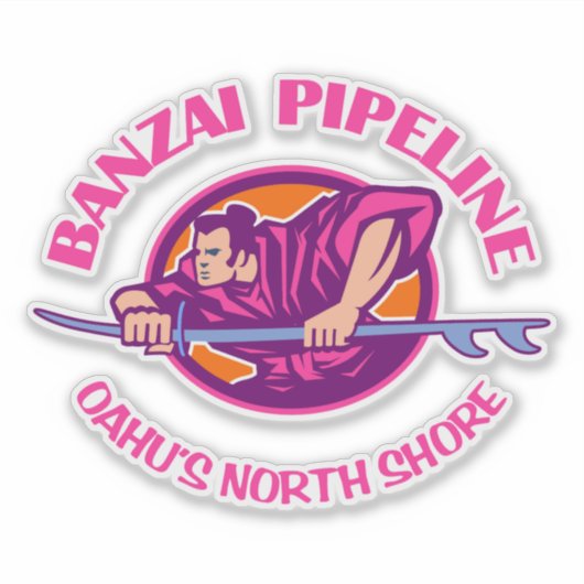 Banzai-pijpleiding (p) sticker (Voorkant)