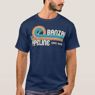 Banzai Pipeline 80s Graphic North Shore Hawaii T-shirt