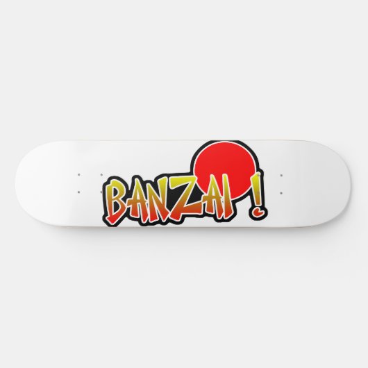 Banzai Skateboard (Horizontaal)