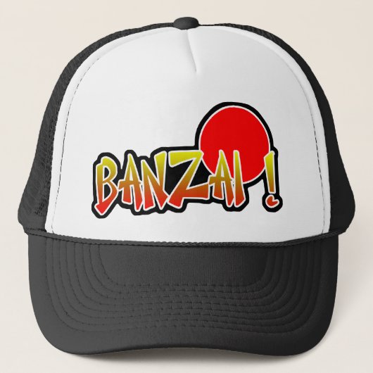 Banzai Trucker Hat Trucker Pet (Voorkant)