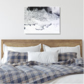 Banzare, Sabrina en Boedd-kust, Antarctica Canvas Afdruk (Insitu (Slaapkamer))