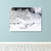 Banzare, Sabrina en Boedd-kust, Antarctica Canvas Afdruk (Insitu (Houten vloer))