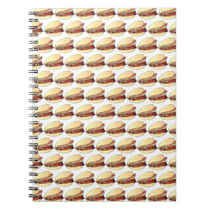Bao Buns Porkbelly Lotus Bun Chinese Food Print Notitieboek