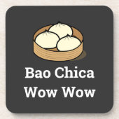 Bao Chica Wow Beverage Coaster Bier Onderzetter (Voorkant)