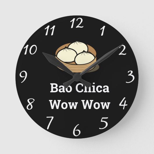Bao Chica Wow horloge murale (Recto)