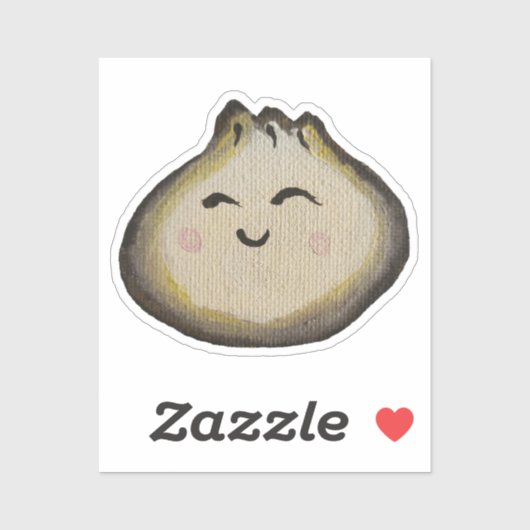 Bao Dumpling  Sticker (Vel)