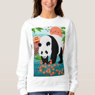 BAO SHI - Panda-shirten - kies stijl en grootte Trui