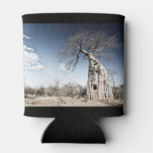 Baobab-boom in het nationaal park Mana Pools, Zimb Blikjeskoeler (Achterkant)