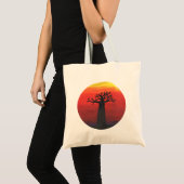 Baobab Sunset Tote Bag (Voorkant (product))