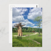 Baobab Tree Branch personaliseren Destiny's Briefkaart (Voorkant / Achterkant)