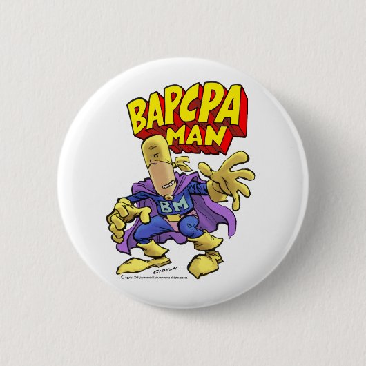 BAPCPA Man Buttonnen Ronde Button 5,7 Cm (Voorkant)