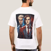 Bape Wizard - Graffiti Logo Design" T-shirt (Achterkant)