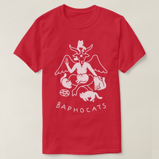 Baphokatten T-shirt (Design voorkant)