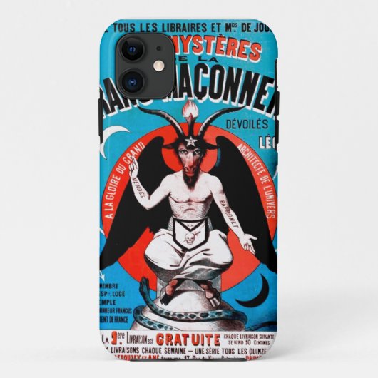 Baphomet Art op iPhone 5 Hoesje. Creepy! Case-Mate iPhone Case (Achterkant)