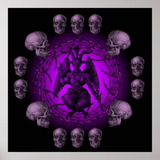 Baphomet Bone Collectie Poster (Voorkant)