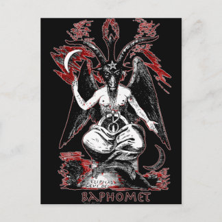 Baphomet Briefkaart