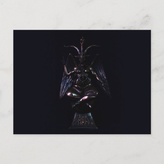 Baphomet Briefkaart (Voorkant)