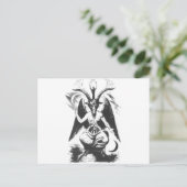 Baphomet Briefkaart (Staand voorkant)
