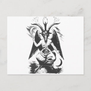 Baphomet Briefkaart