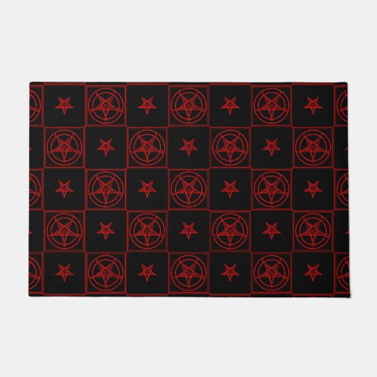 Baphomet Deurmat (Voorkant)