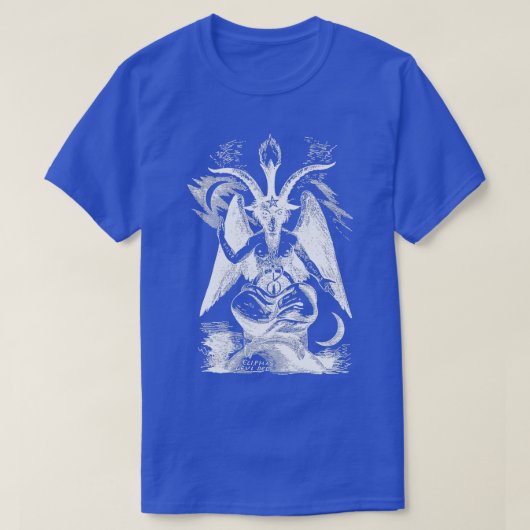Baphomet Devil Sabbatic Goat Satan 1 T-shirt (Design voorkant)