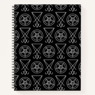 Baphomet en Sigil van Lucifer Notitieboek
