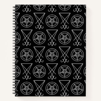 Baphomet en Sigil van Lucifer Notitieboek