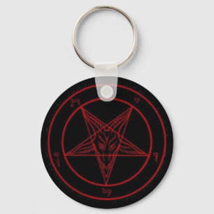 baphomet - Gepersonaliseerd Sleutelhanger