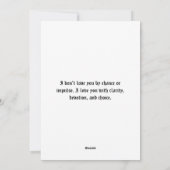 Baphomet Gothic Valentine's Day Intention Feestdagenkaart (Achterkant)