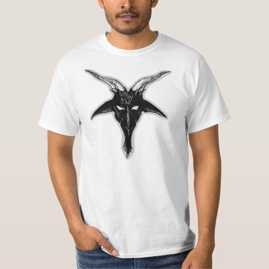 Baphomet head T-Shirt (Voorkant)