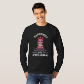 Baphomet is mijn geest satanische geit occult t-shirt (Voorkant volledig)