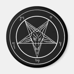 Baphomet magnet magneet