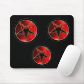 Baphomet Mousepad Muismat (Met muis)