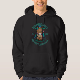 Baphomet My Spirit Animal Esoteric Cute Satanic Go Hoodie
