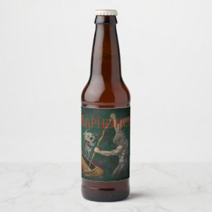 Baphomet (naam en stijl) bier etiket