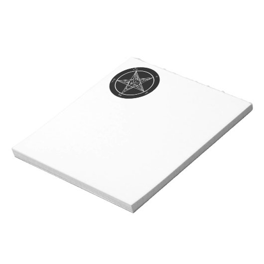 Baphomet Note Pad Notitieblok (Gedraaid)