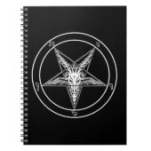 Baphomet Old Style Spiral notebook Notitieboek (Voorkant)