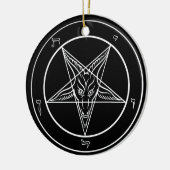 Baphomet Ornament, keramisch Keramisch Ornament (Links)