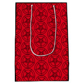 Baphomet Pentagram  Medium Cadeauzakje (Achterkant)