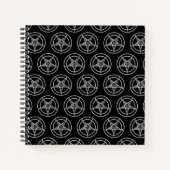 Baphomet Pentagram Satanic Notitieboek (Voorkant)