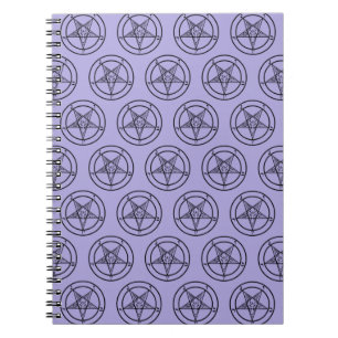 Baphomet Pentagram Satanic Notitieboek