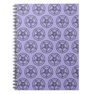 Baphomet Pentagram Satanic Notitieboek