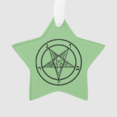 Baphomet Pentagram Satanique (dos)