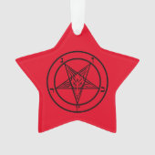 Baphomet Pentagram Satanique (devant)