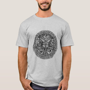 baphomet Pentagram sigel T-shirt